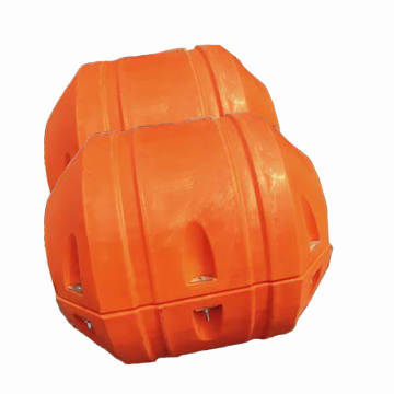 High quality orange pe hdpe foam dredge floats for pipe